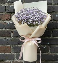 Букет цветов из:  Гипсофила в Белая глина