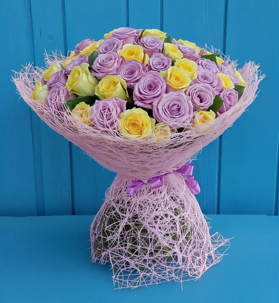 Букет 101 Волшебный Миг в Белая глина