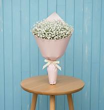 Букет цветов из:  Гипсофила в Белая глина