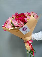 Букет цветов из:  Альстромерии #REPLACE_PRED# Белая глина