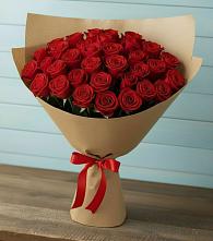 Букет Красные розы Милано в Белая глина