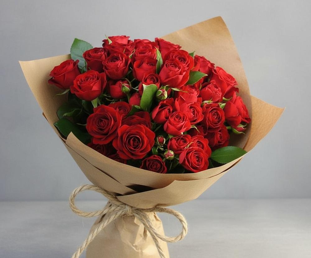 Букет Любовный роман в Белая глина