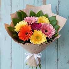 Букет цветов из:  Герберы в Белая глина