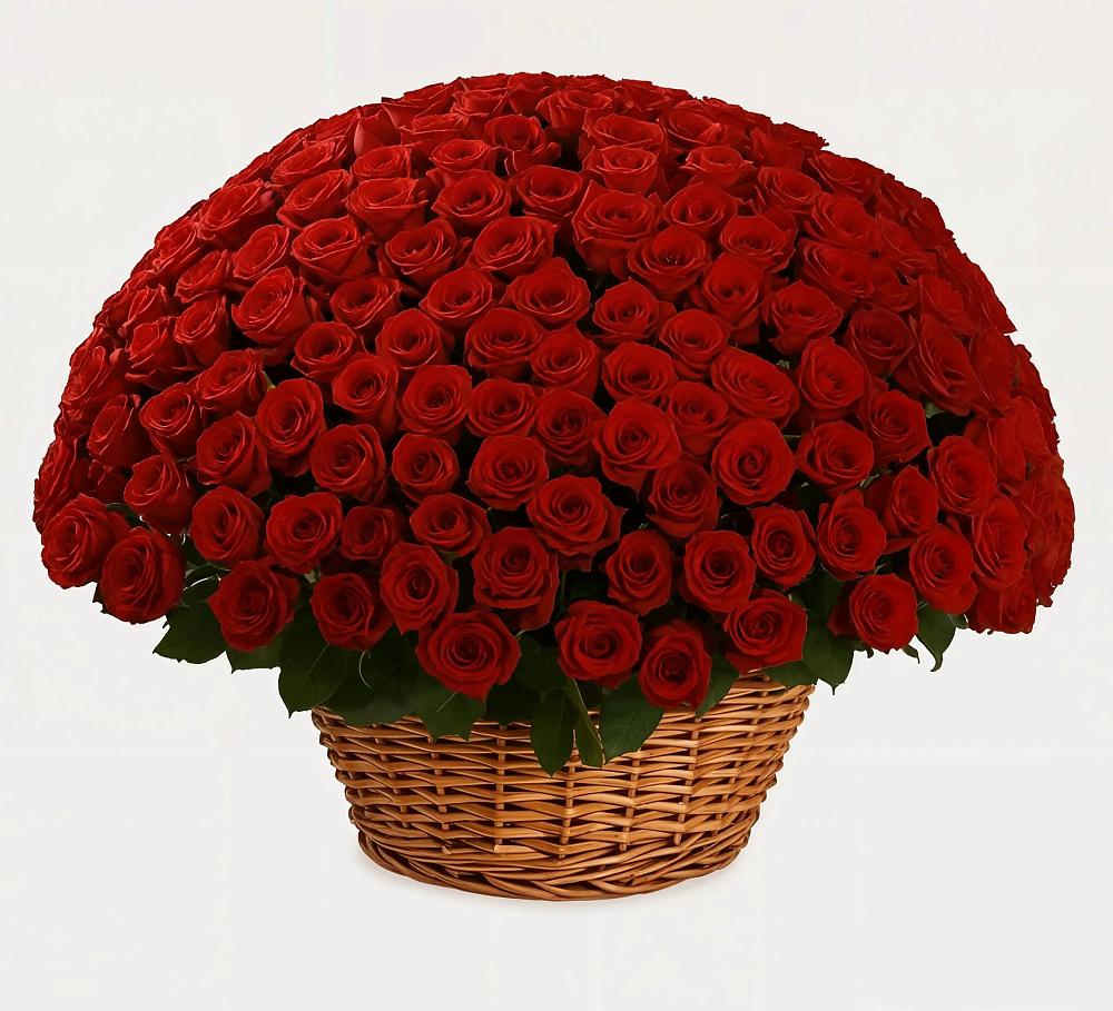 Премиум букет из: Розы в Белая глина