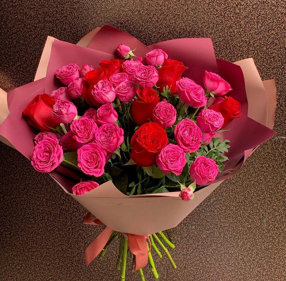 Букет В объятьях нежности в Белая глина