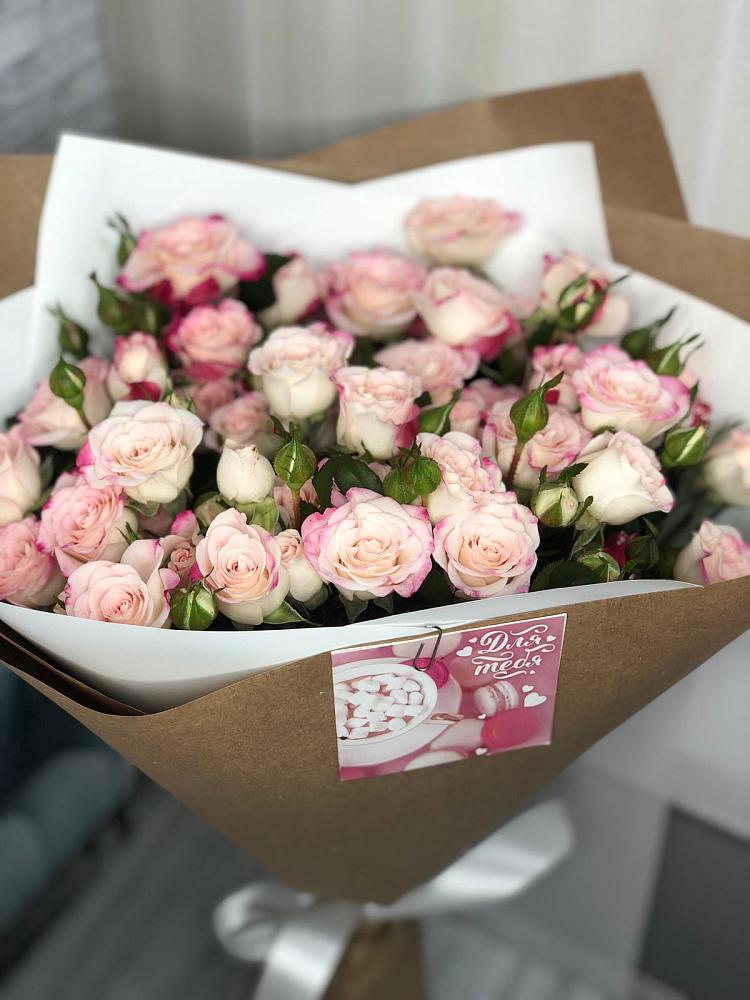 Букет цветов из: Розы в Белая глина