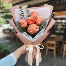 Букет цветов из:  Розы в Белая глина