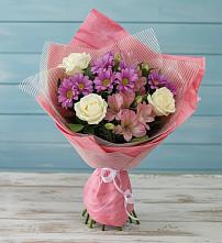 Букет цветов из:  Герберы в Белая глина