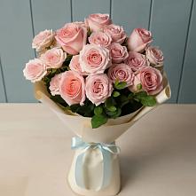 Букет Розовый шарм в Белая глина