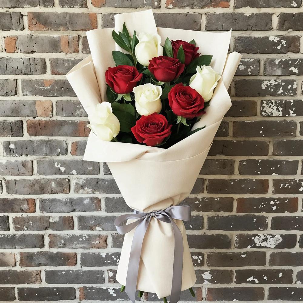 Букет цветов из: Розы в Белая глина