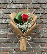 Букет цветов из:  Розы в Белая глина