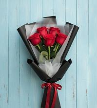 Букет цветов из:  Розы в Белая глина