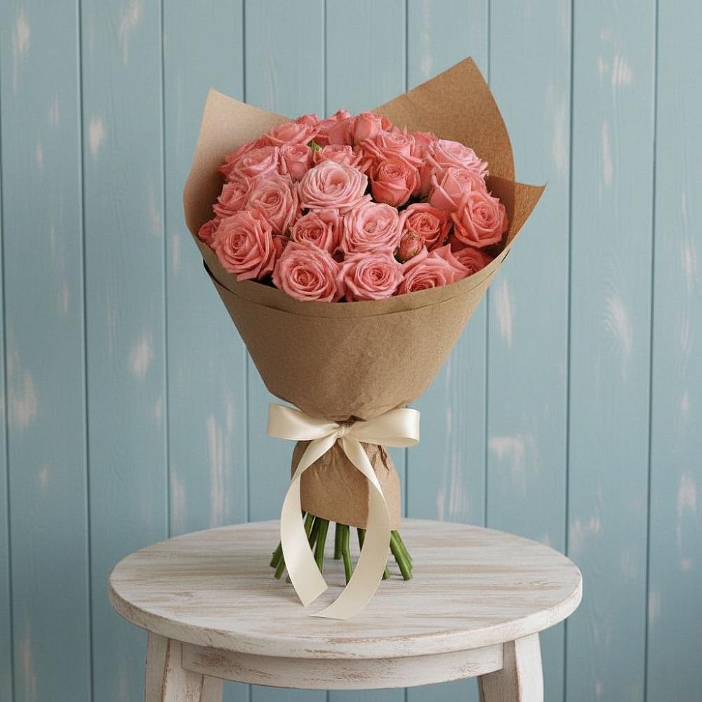 Букет цветов из: Розы в Белая глина