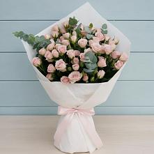Букет цветов из:  Розы в Белая глина