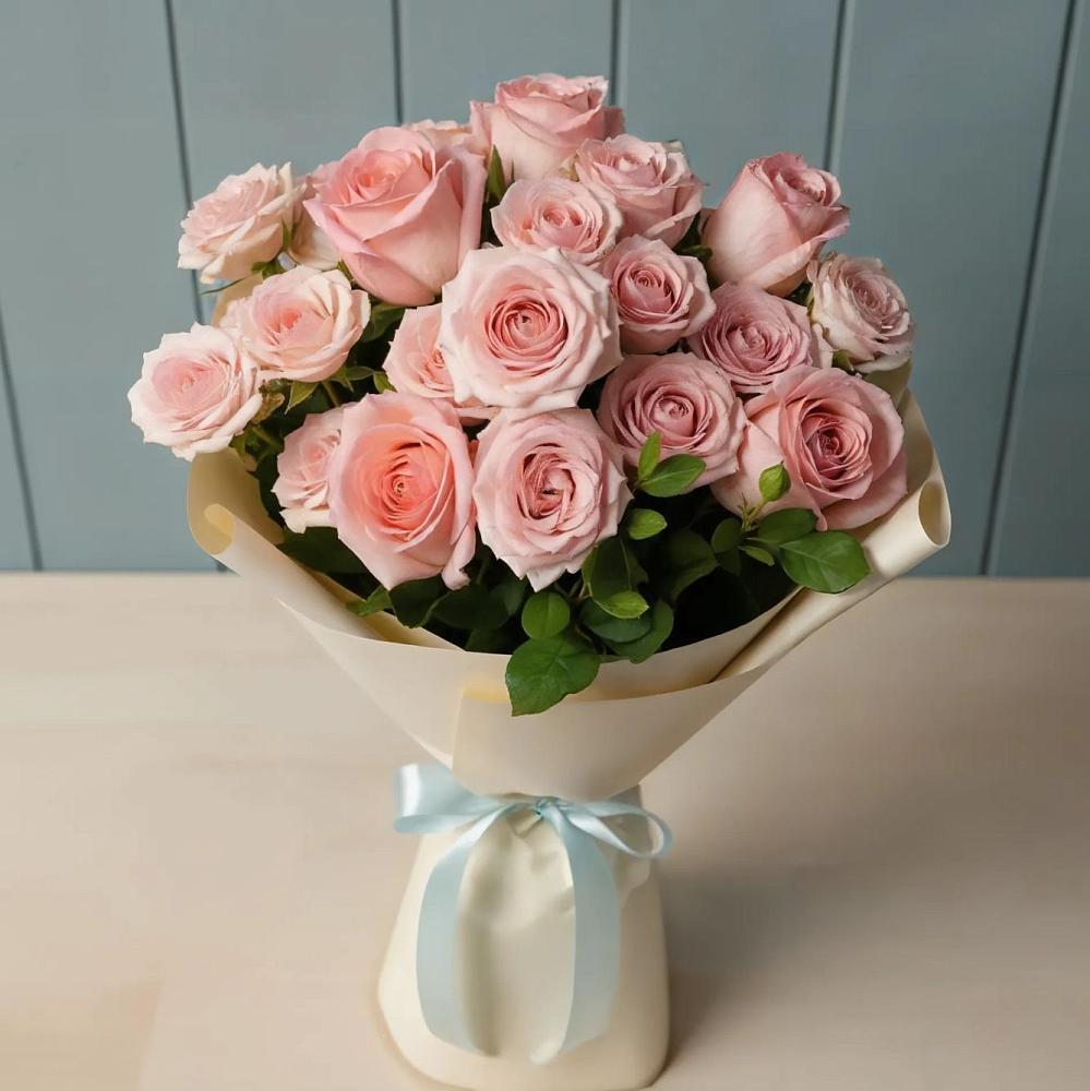 Букет Розовый шарм в Белая глина