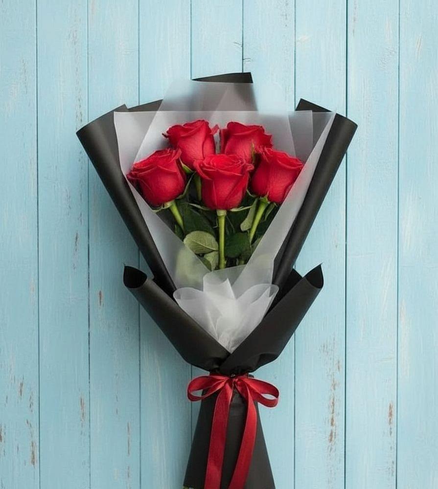 Букет цветов из: Розы в Белая глина